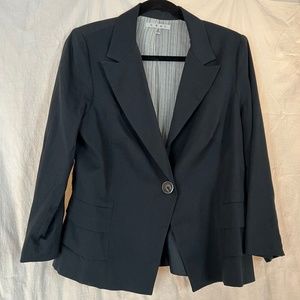 CAbi 230 Bossy Blazer, Size 12, Charcoal